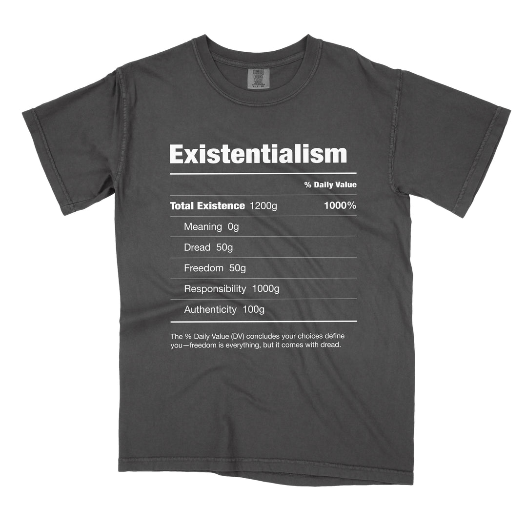 Existentialism - Nutrition Facts