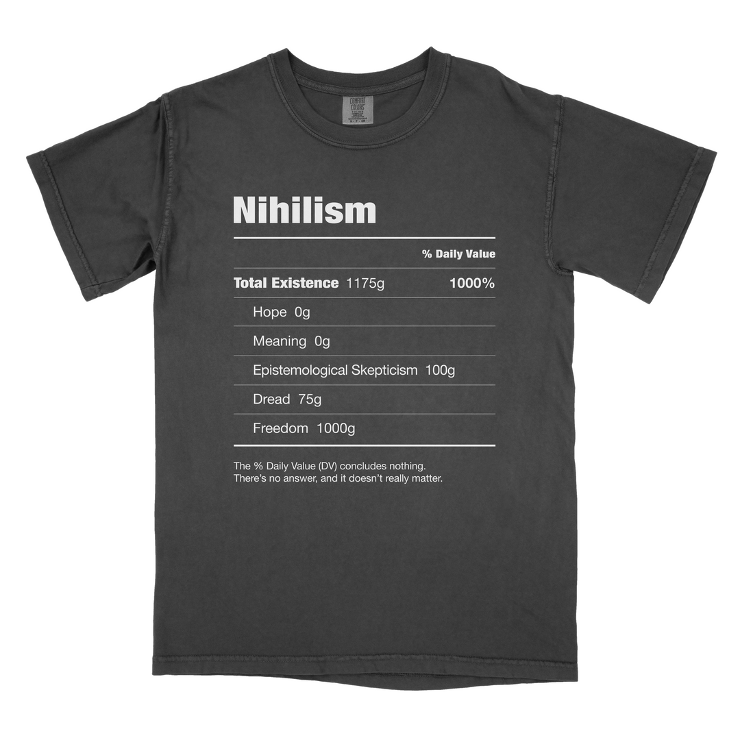 Nihilism - Nutrition Facts